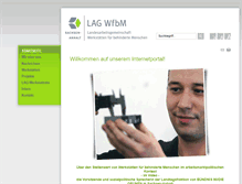 Tablet Screenshot of lag-wfbm-sachsen-anhalt.de